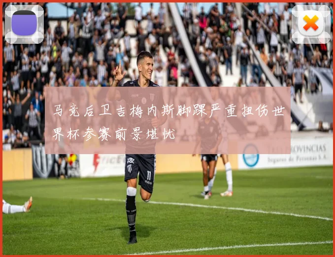 马竞后卫吉梅内斯脚踝严重扭伤世界杯参赛前景堪忧