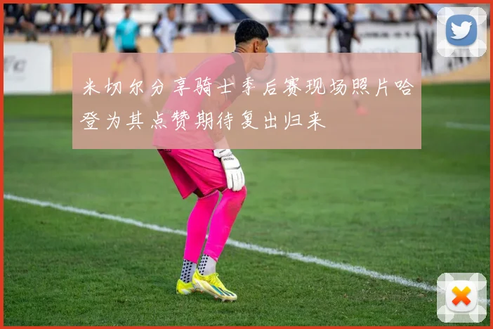 米切尔分享骑士季后赛现场照片哈登为其点赞期待复出归来